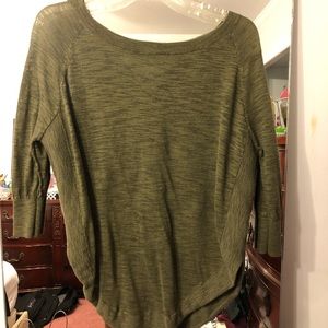 CUTE GREEN BACK STRAPPY BLOUSE!